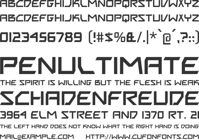 Plasmawave font preview