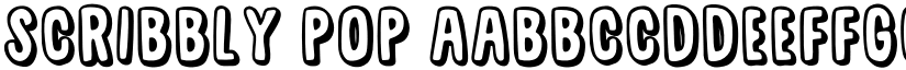 Scribbly Pop font