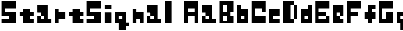 StartSignal font