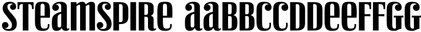 Steamspire font download