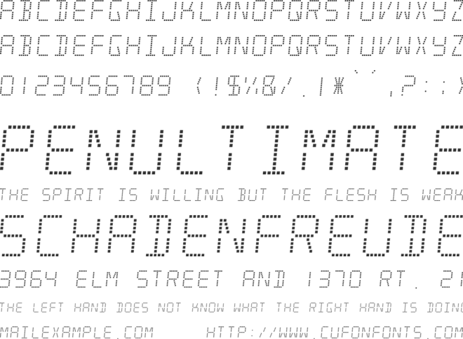 Terminal Vision font preview
