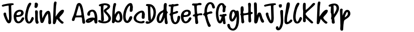Jelink font