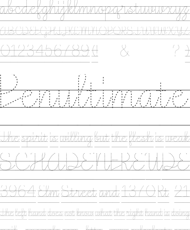 Didactic Rule font preview