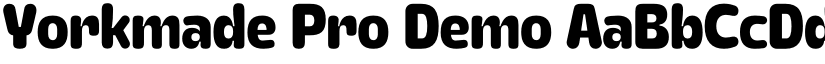 Yorkmade Pro Demo font