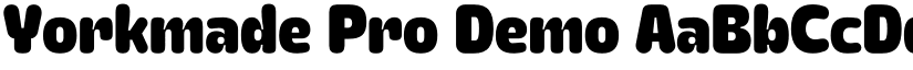 Yorkmade Pro Demo font