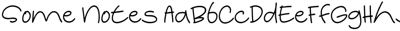 Some Notes font download