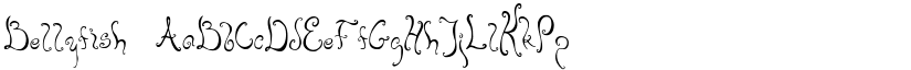 Bellyfish font