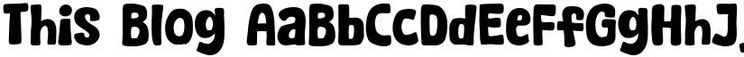 This Blog font download