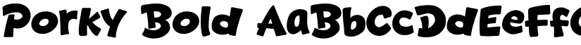 Porky font download