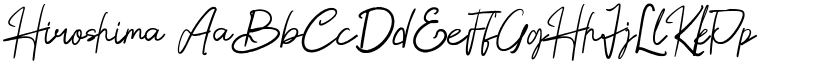 Hiroshima font download