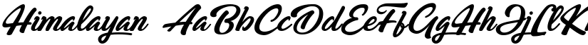 Himalayan font download