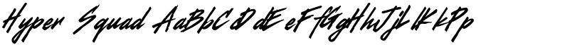 Hyper Squad font