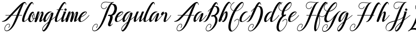 Alongtime font download