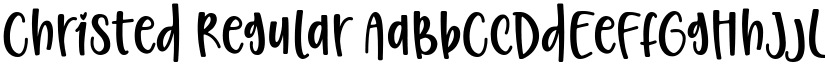 Christed font download