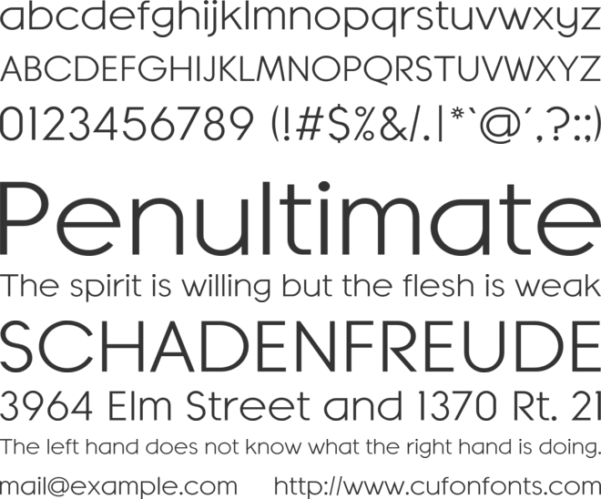 Beguilance font preview