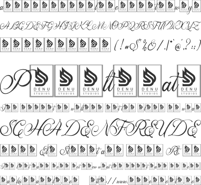Howtaly font preview