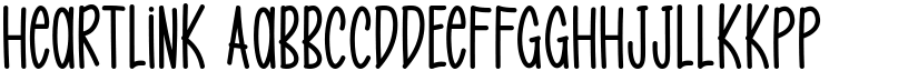 Heartlink font
