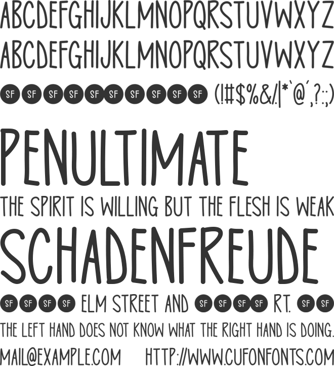Summer Explorer font preview