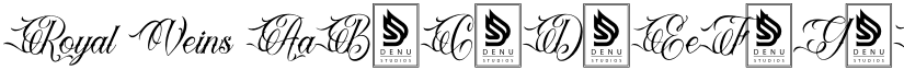 Royal Veins font