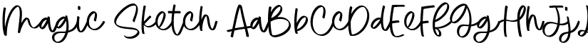 Magic Sketch font download