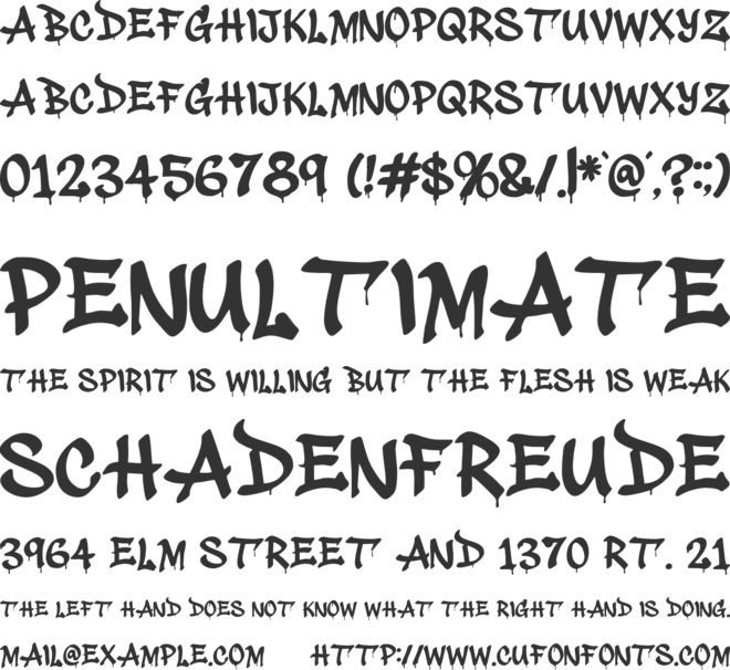 Jack The Mouse font preview