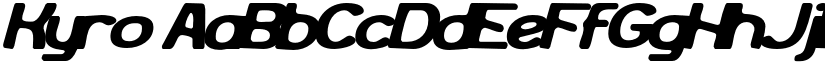 Kyro font