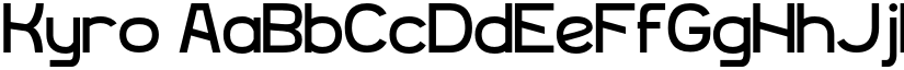 Kyro font