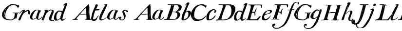Grand Atlas font download