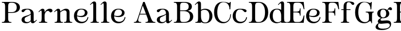 Parnelle font download