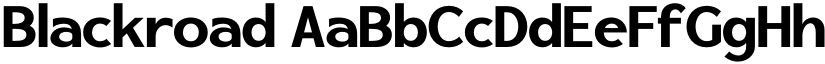 Blackroad font download