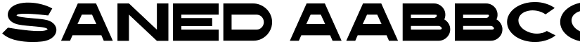 Saned font download