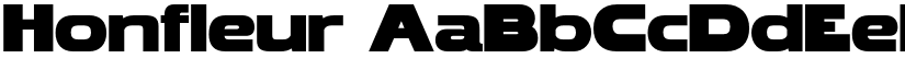Honfleur font download