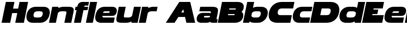 Honfleur font