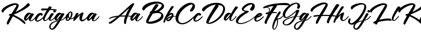Kactigona font download