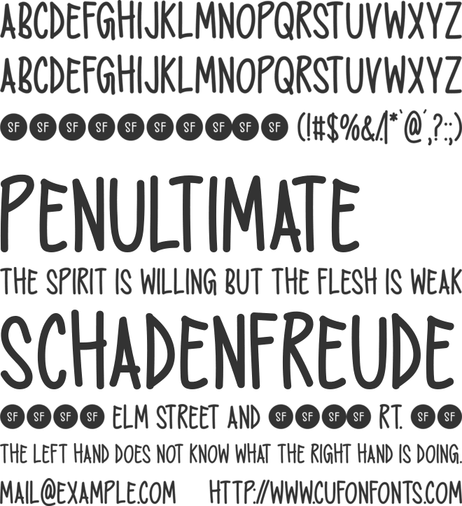 Summer Harmony font preview