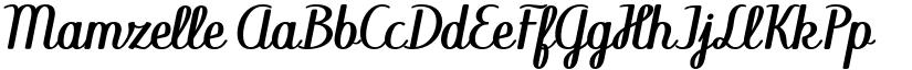 Mamzelle font