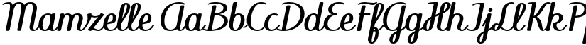 Mamzelle font
