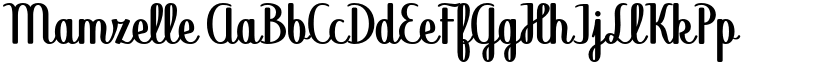 Mamzelle font download