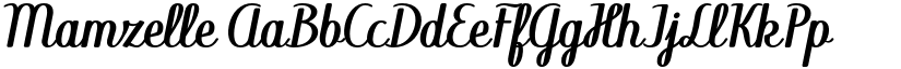 Mamzelle font