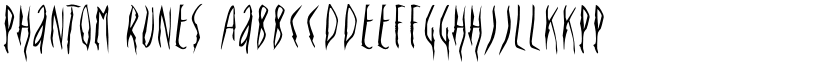 Phantom Runes font download