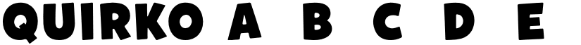QUIRKO font download