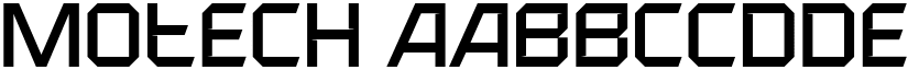 Motech font download