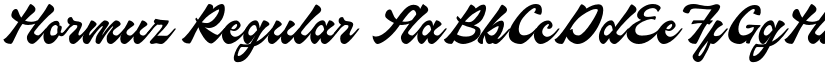 Hormuz font download