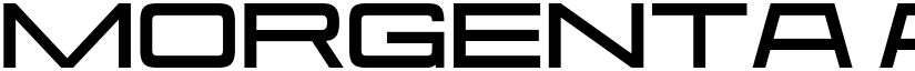 Morgenta font