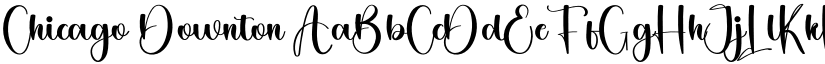 Chicago Downton font download