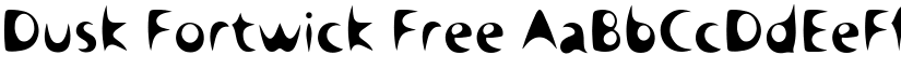 Dusk Fortwick Free font