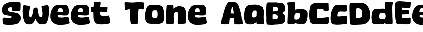 Sweet Tone font