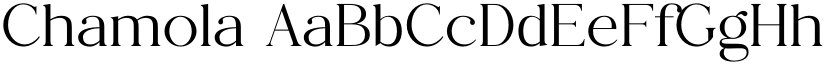 Chamola font download