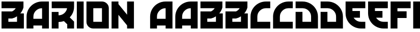 Barion font download
