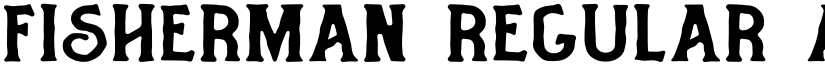 Fisherman Regular font